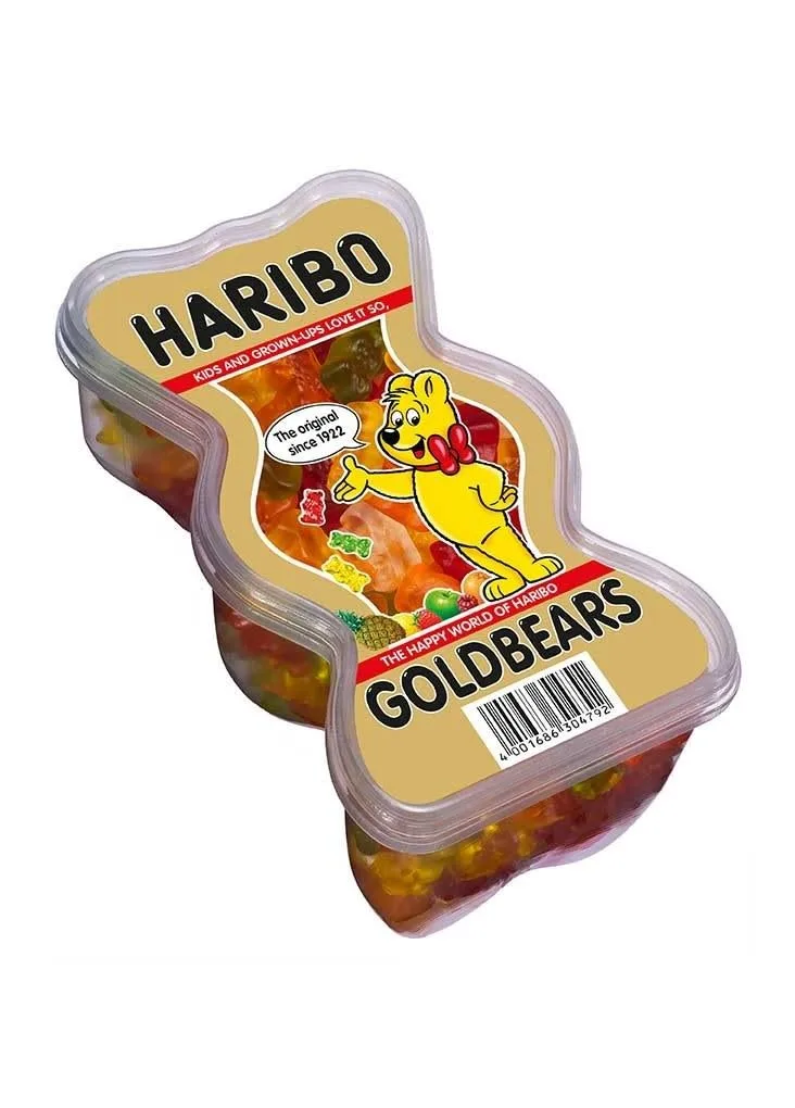 Żelki owocowe Złote Misie Haribo w pudełku 450g