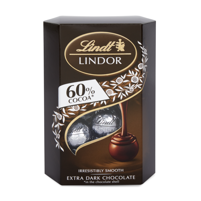 Praliny z gorzkiej czekolady 60% Lindt Lindor Cocoa 200g
