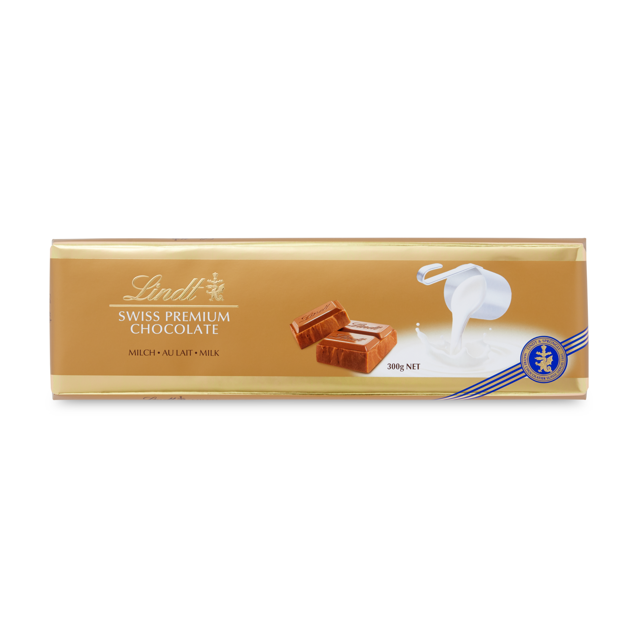 Szwajcarska czekolada mleczna Lindt Milk 300g
