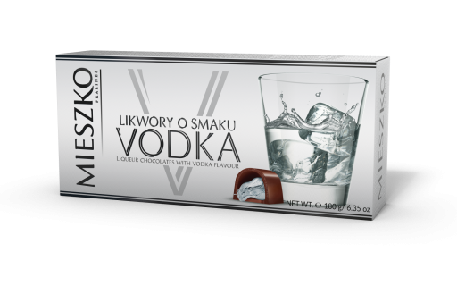 Cukierki Likwory o smaku Vodka Wódki Mieszko 180g
