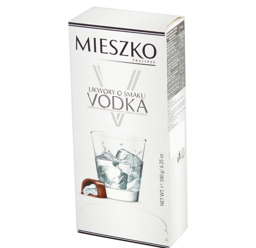 Cukierki Likwory o smaku Vodka Wódki Mieszko 180g