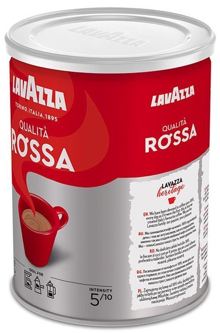 Kawa mielona w puszce Lavazza Qualita Rossa 250g