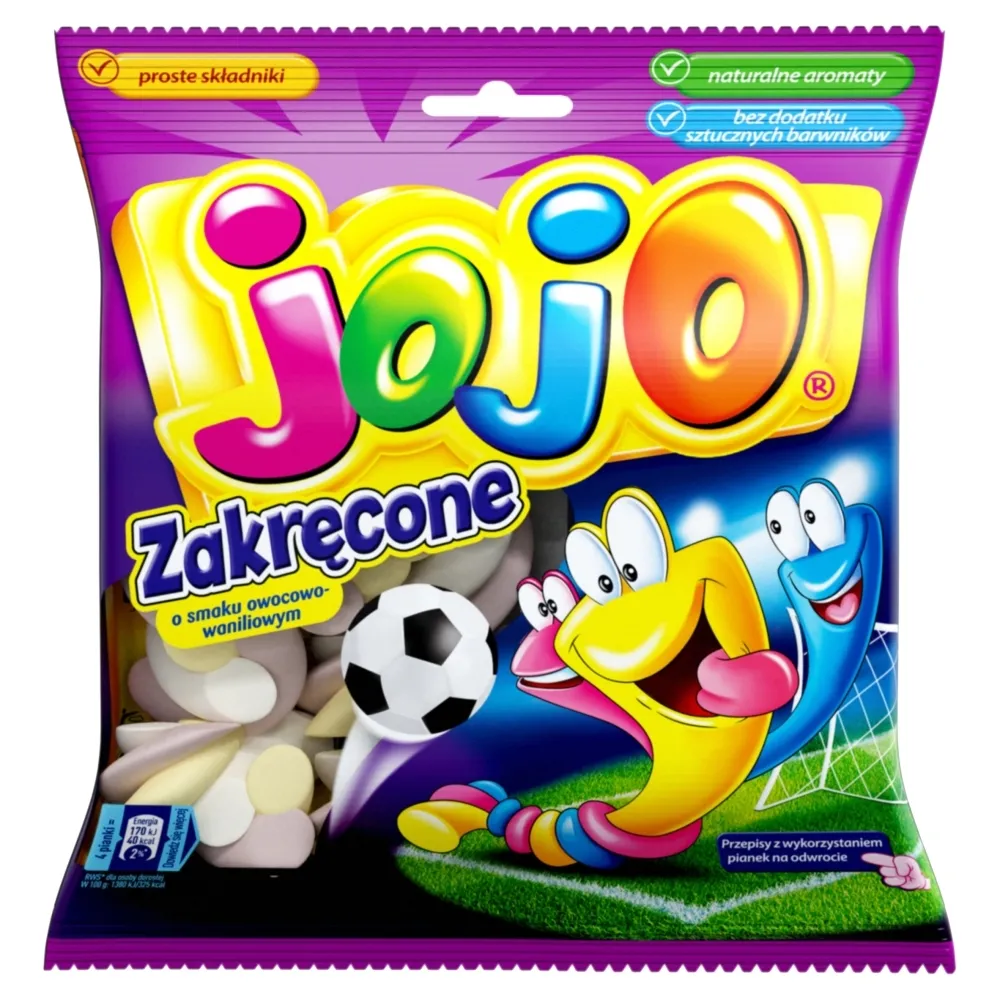 Pianki Jojo Zakręcone owocowo-waniliowe Nestle 90g