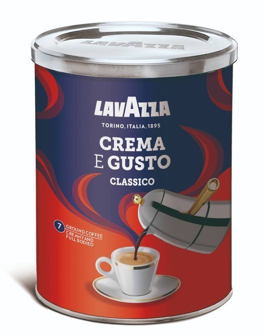 Mielona kawa w puszce Lavazza Crema E Gusto Classico 250g