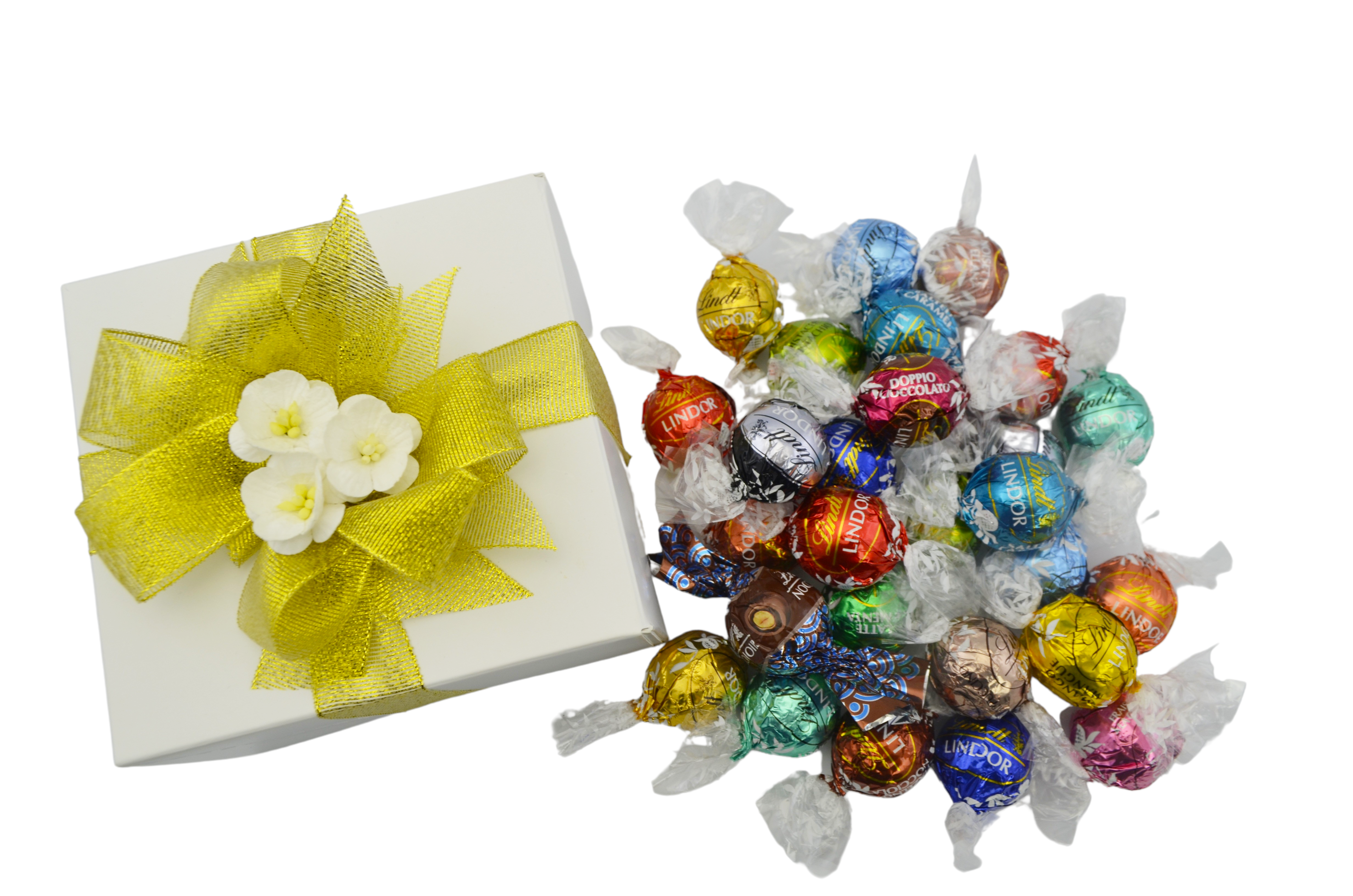 Zestaw słodyczy box prezent Lindt Lindor mix 250g