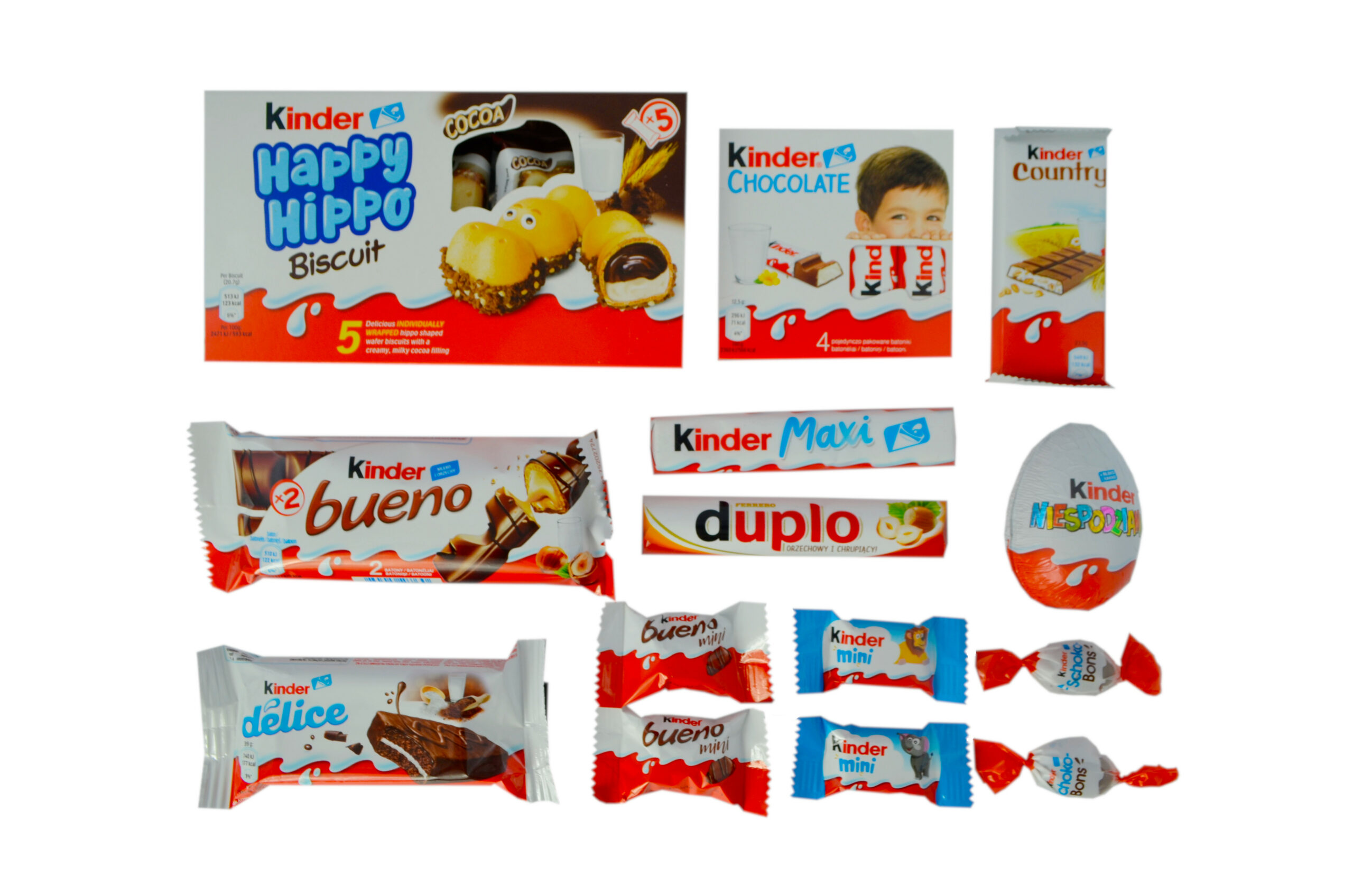 Zestaw słodyczy Kinder dla dziecka prezent na urodziny box