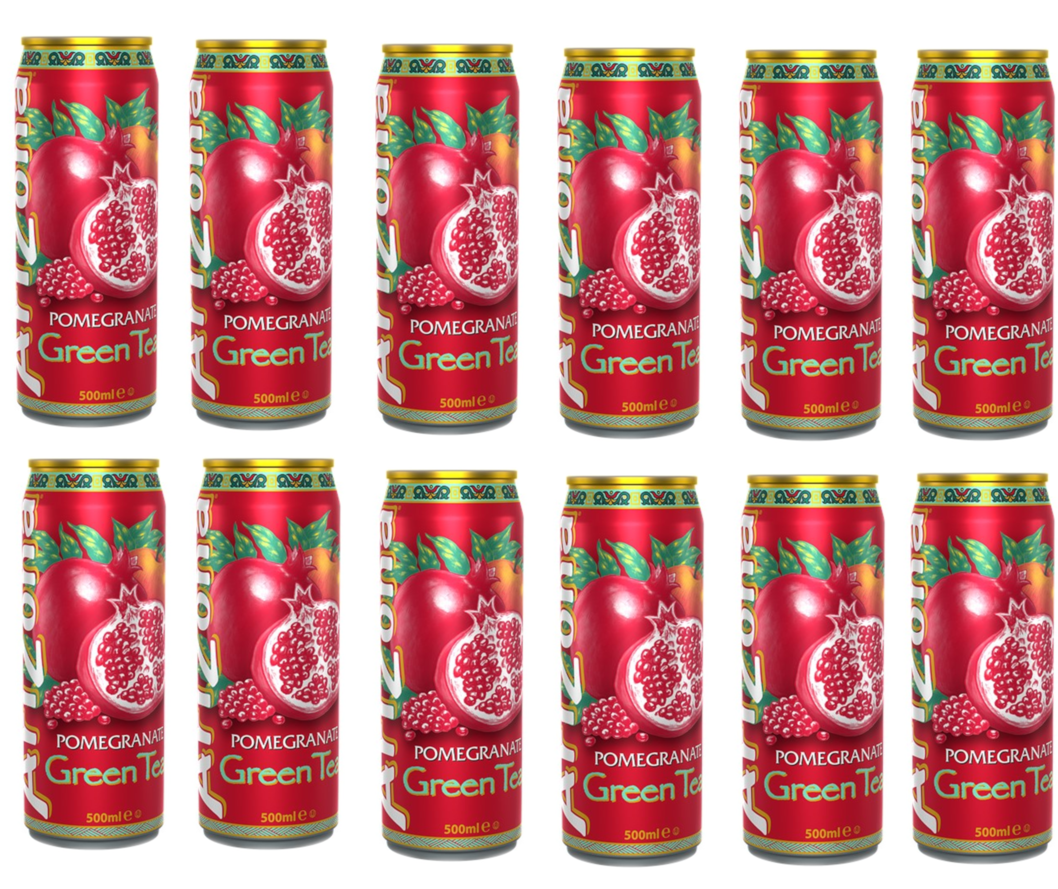 Napój Arizona Pomegranate Herbata o smaku granatu 12 x 500ml