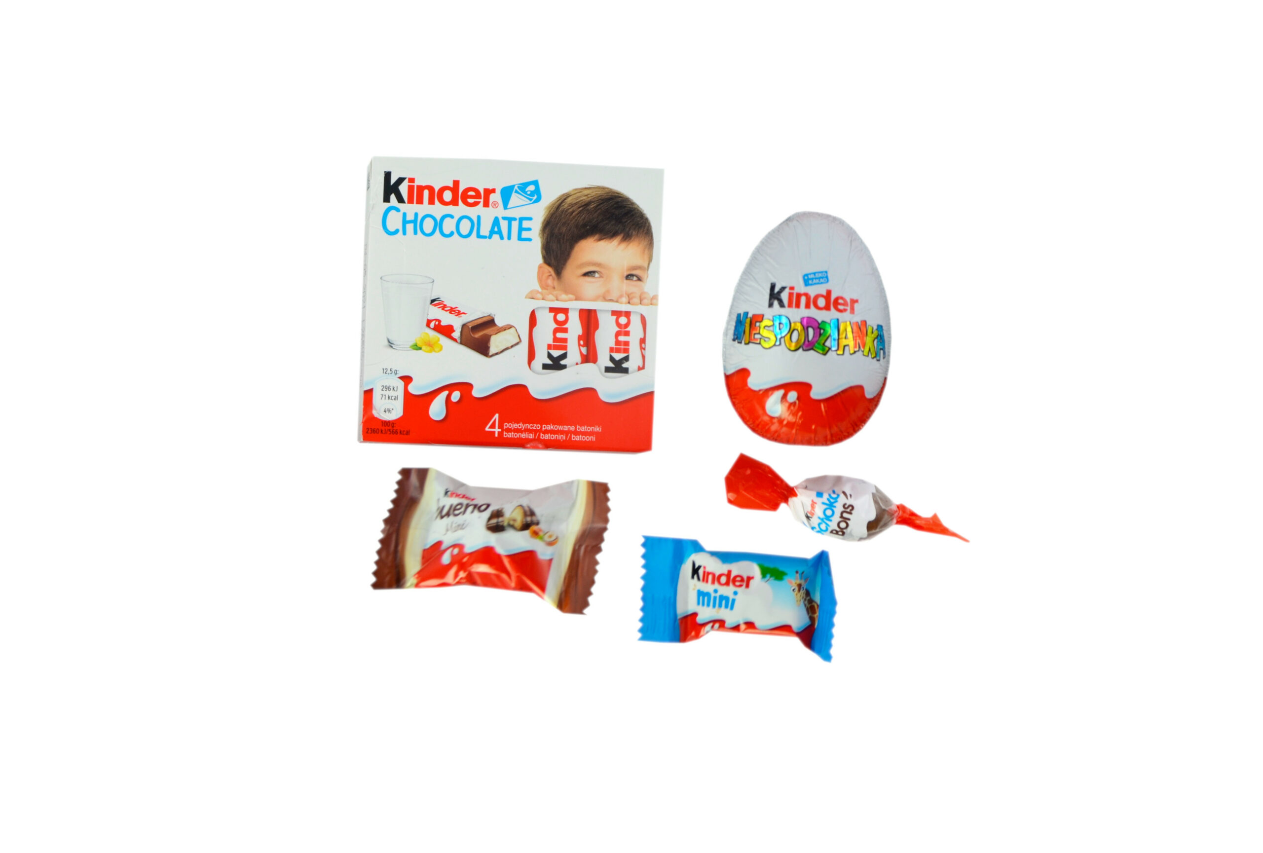 Mini zestaw prezentowy Kinder paczka słodyczy na prezent