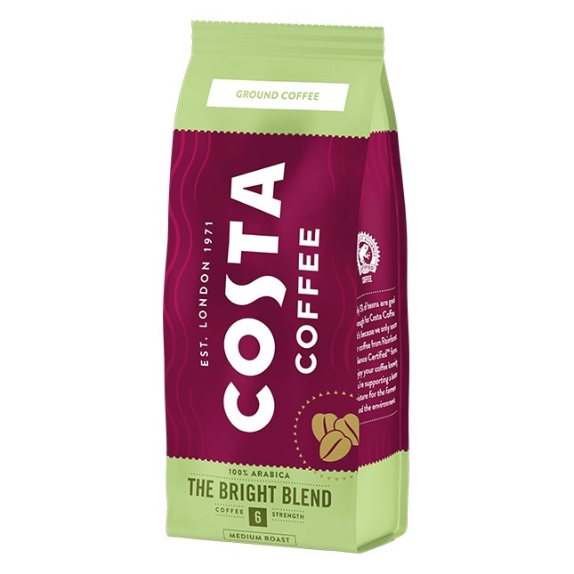 Kawa mielona Costa Coffe Bright Blend Medium 200g
