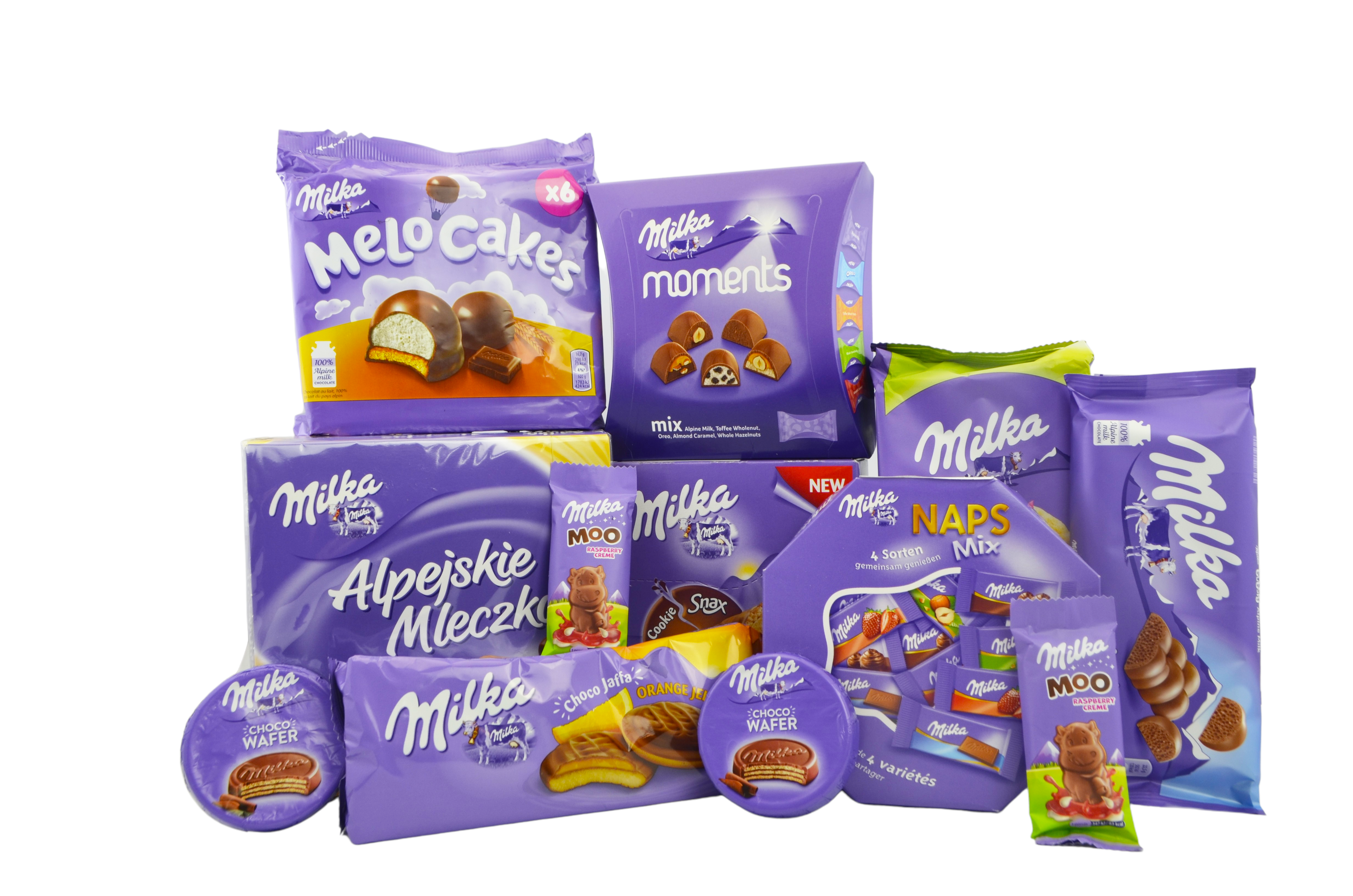 Zestaw prezentowy Milka box słodyczy dla dziecka na urodziny