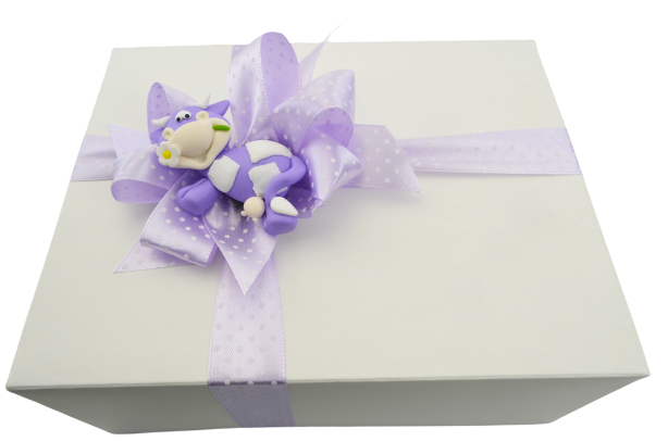 Zestaw słodyczy Milka prezent w pudełku dla dziecka na urodziny