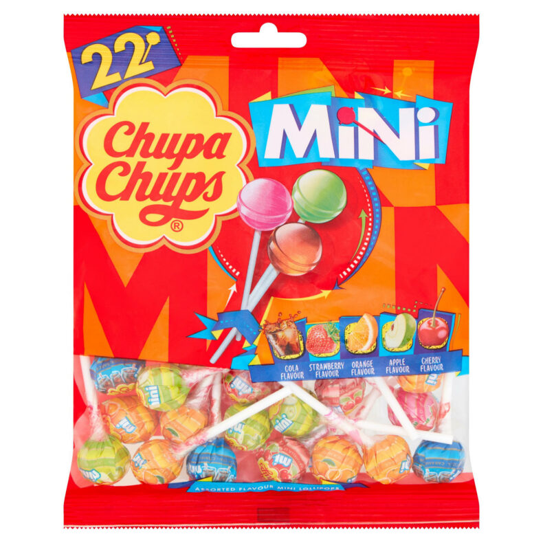 Lizaki owocowe Chupa Chups Mini 132g 22 sztuki
