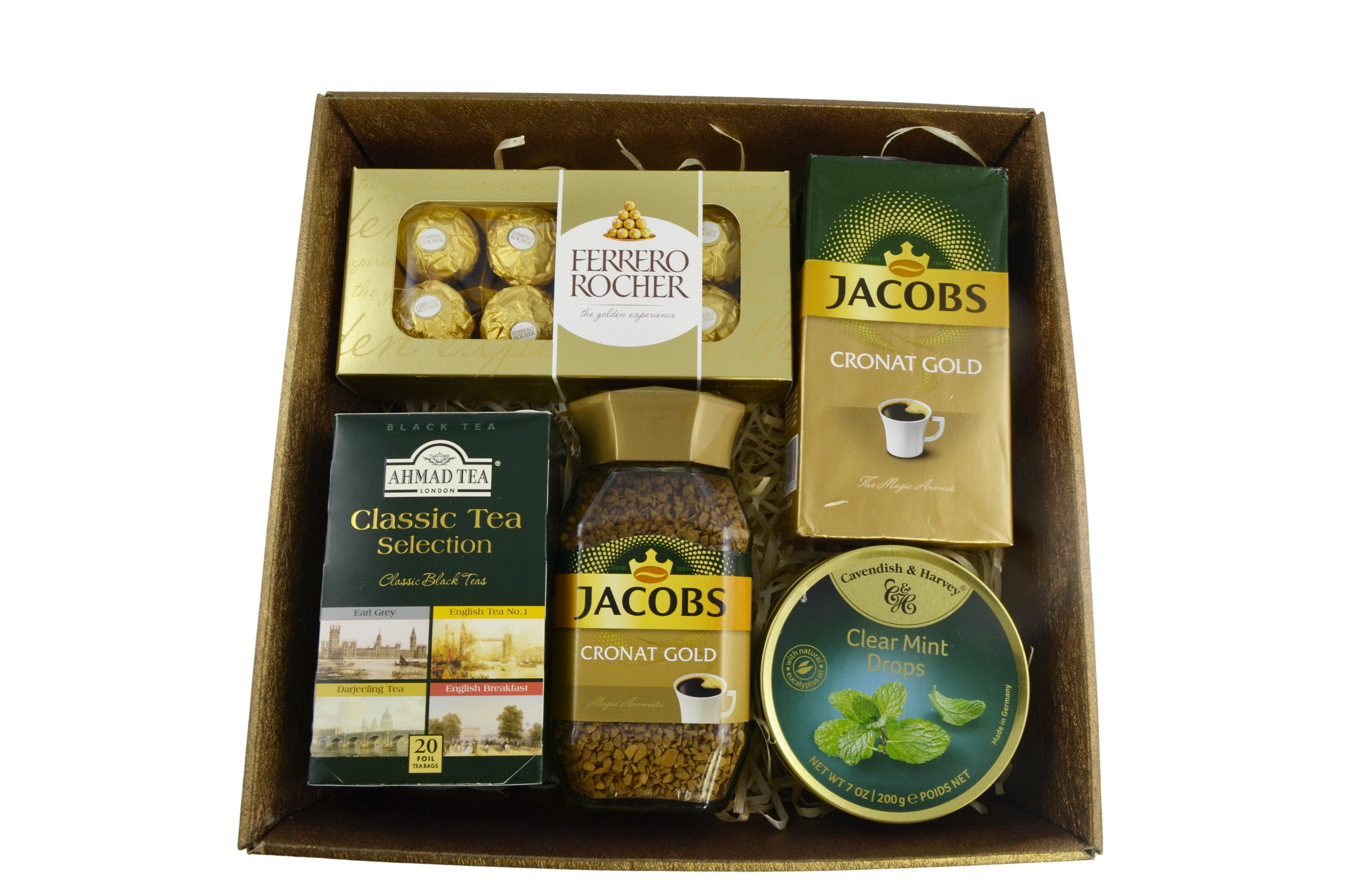 Zestaw prezentowy kosz okazjonalny prezent podarunkowy box słodyczy