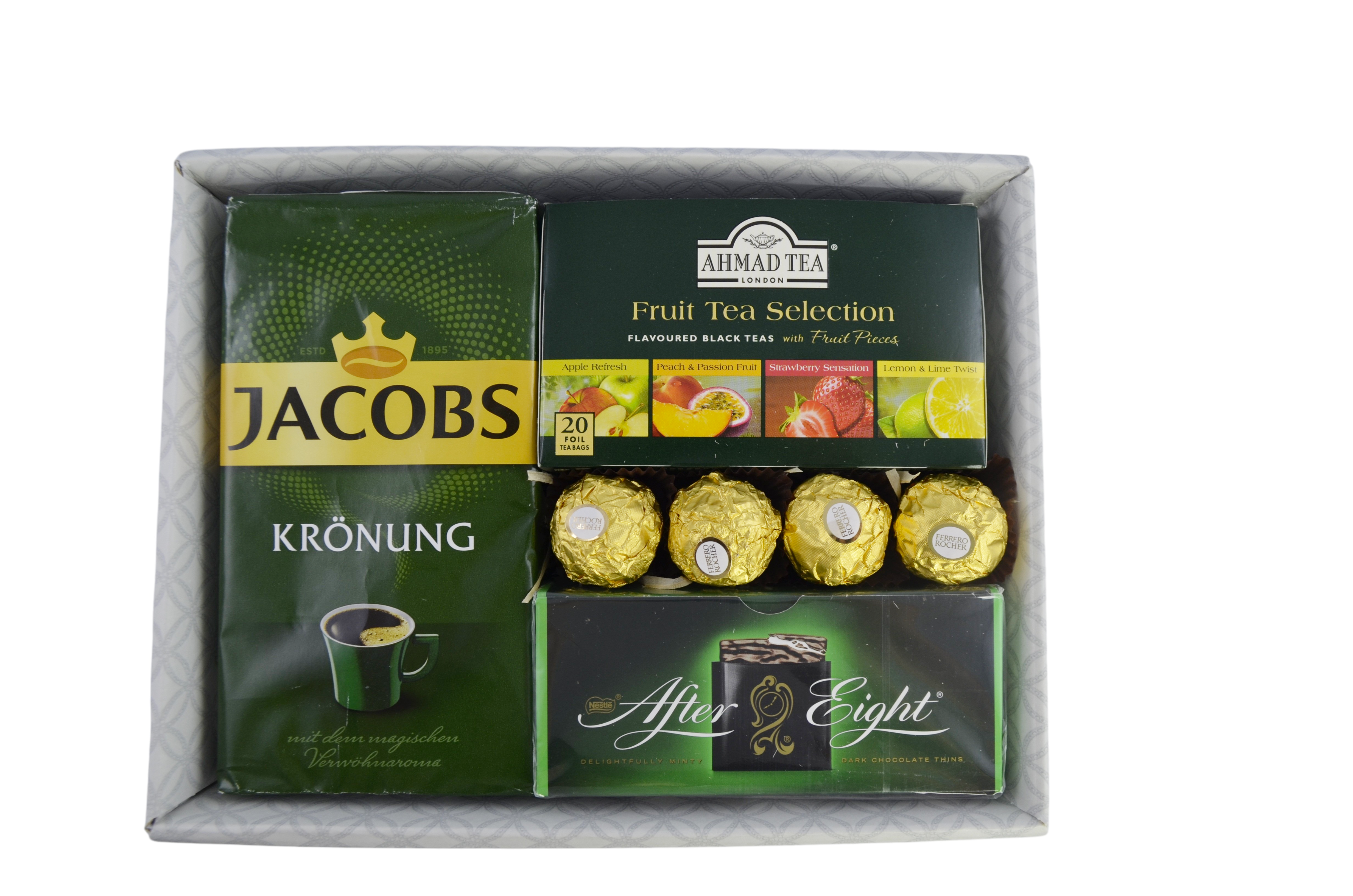 Zestaw prezentowy okazjonalny kosz słodyczy na prezent upominek