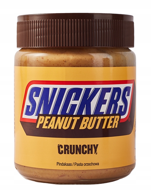 Krem do smarowania Snickers Peanut Butter Crunchy słoik 225g