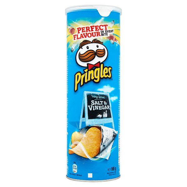 Chipsy Pringles sól i ocet Salt & Vinegar 165g