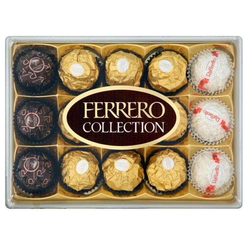 Praliny bombonierka Ferrero Raffaello Collection 172g