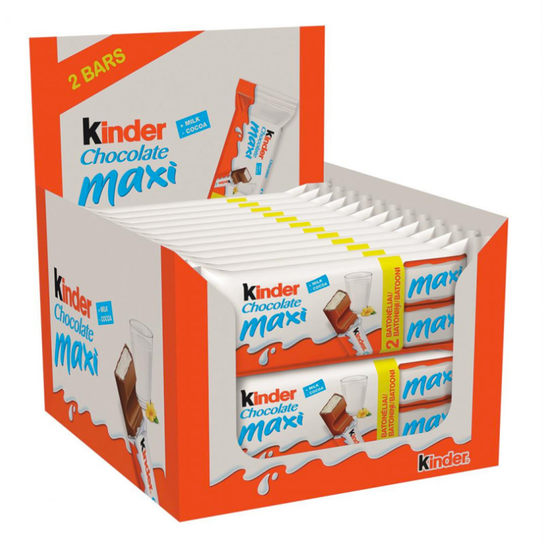 Kinder Chocolate Maxi baton 48 szt x 21g 1008g