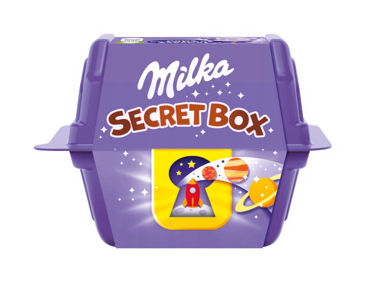 Milka Secret Box z niespodzianką 24 szt x 14,4g 345,6g