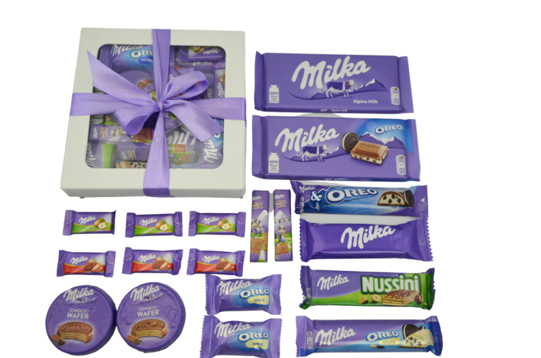 Zestaw prezentowy Milka box słodyczy dla dziecka