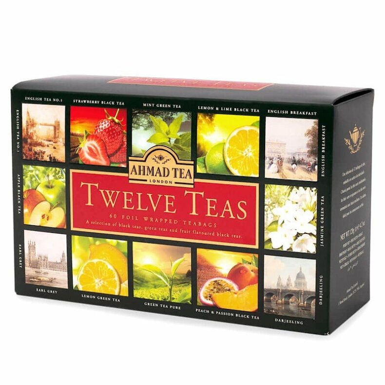 Zestaw herbat Ahmad Tea Twelve Teas 60 torebek 120g