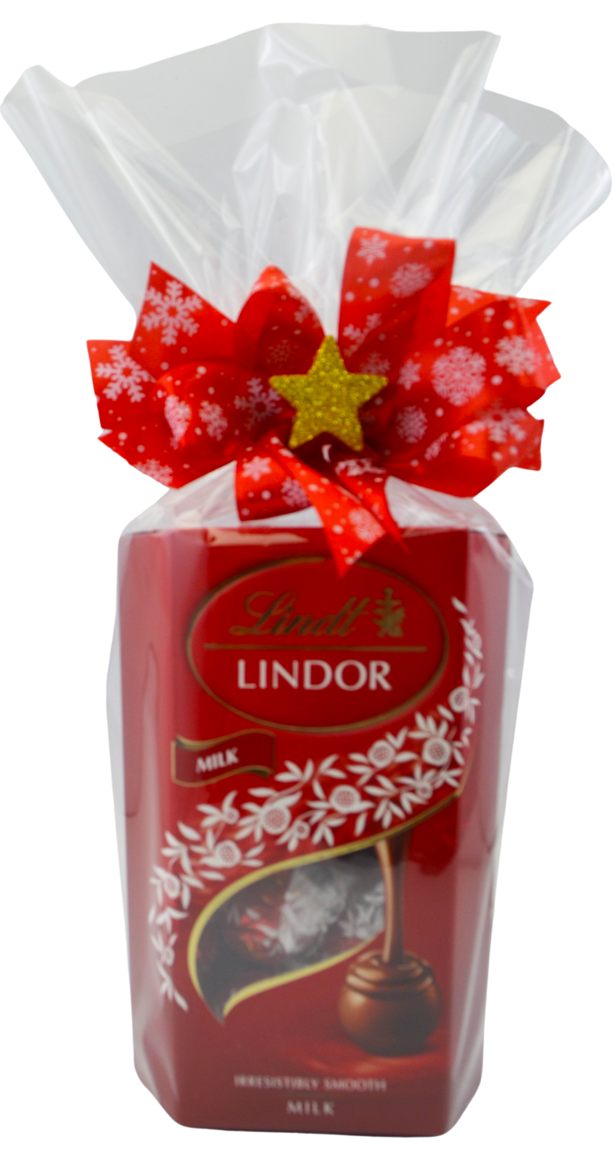 Bombonierka z kokardą na Święta Lindt Lindot Milk 200g