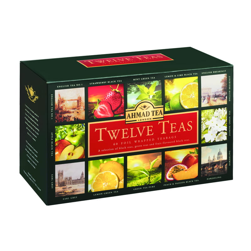 Zestaw herbat Ahmad Tea Twelve Teas 60 torebek 120g