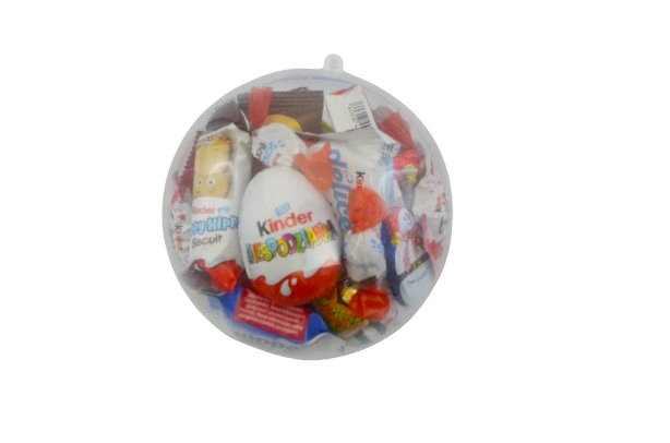 Bombka akrylowa Kinder na choinkę prezent na Święta Mikołaj