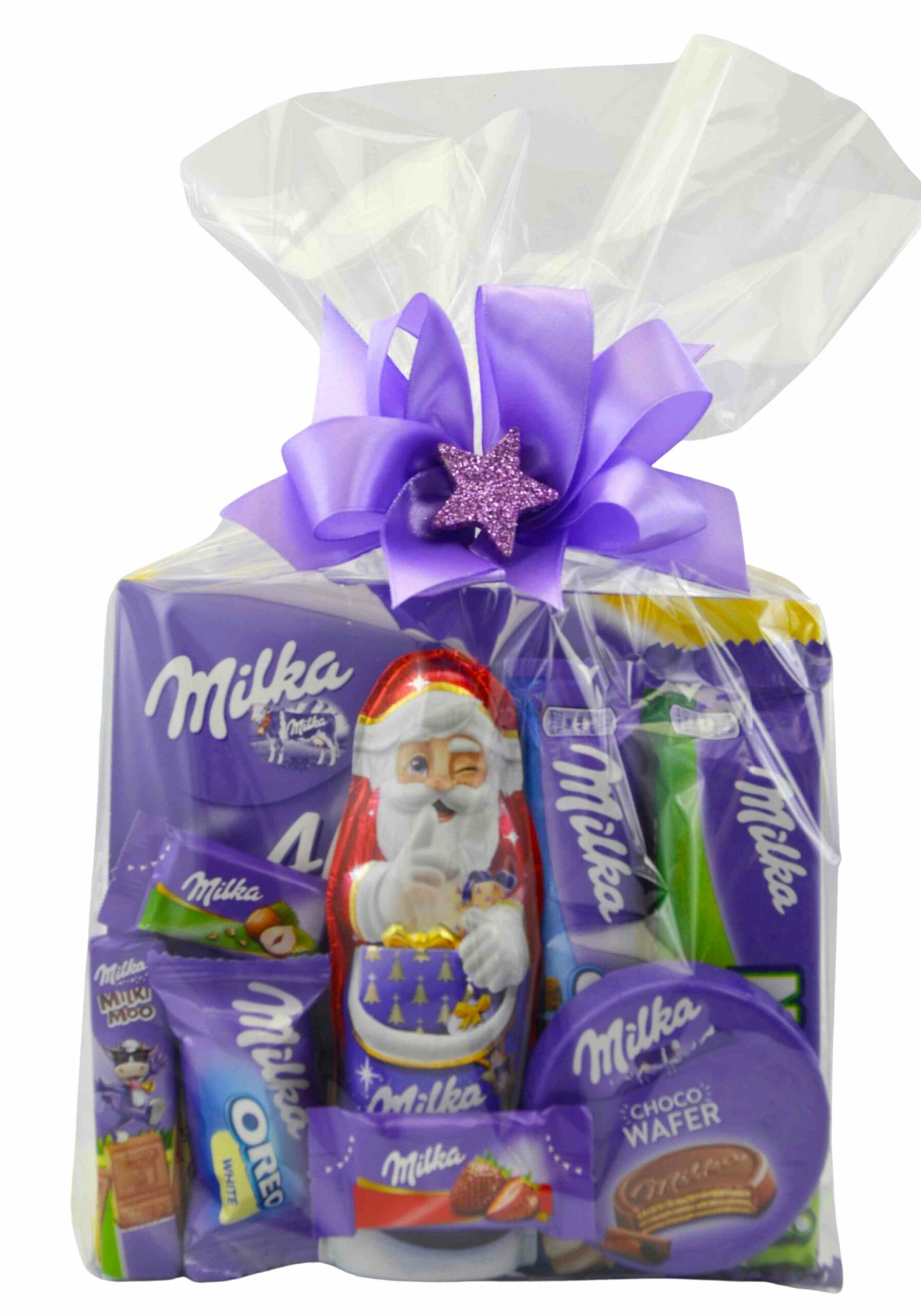 Mikołajowa paczka słodyczy Milka na Święta Mikołaj