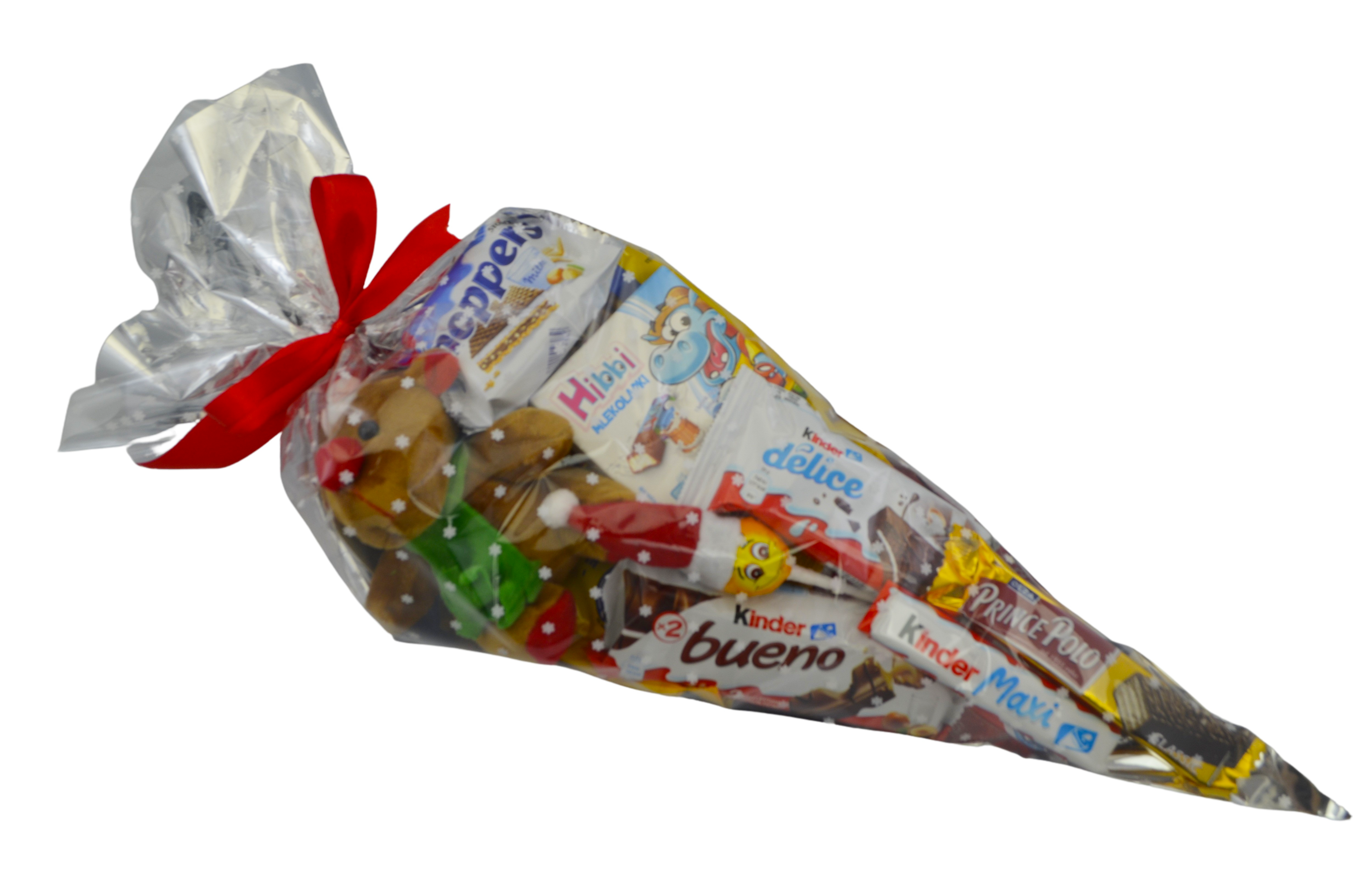 Świąteczna paczka Mikołajowa miś renifer Święta