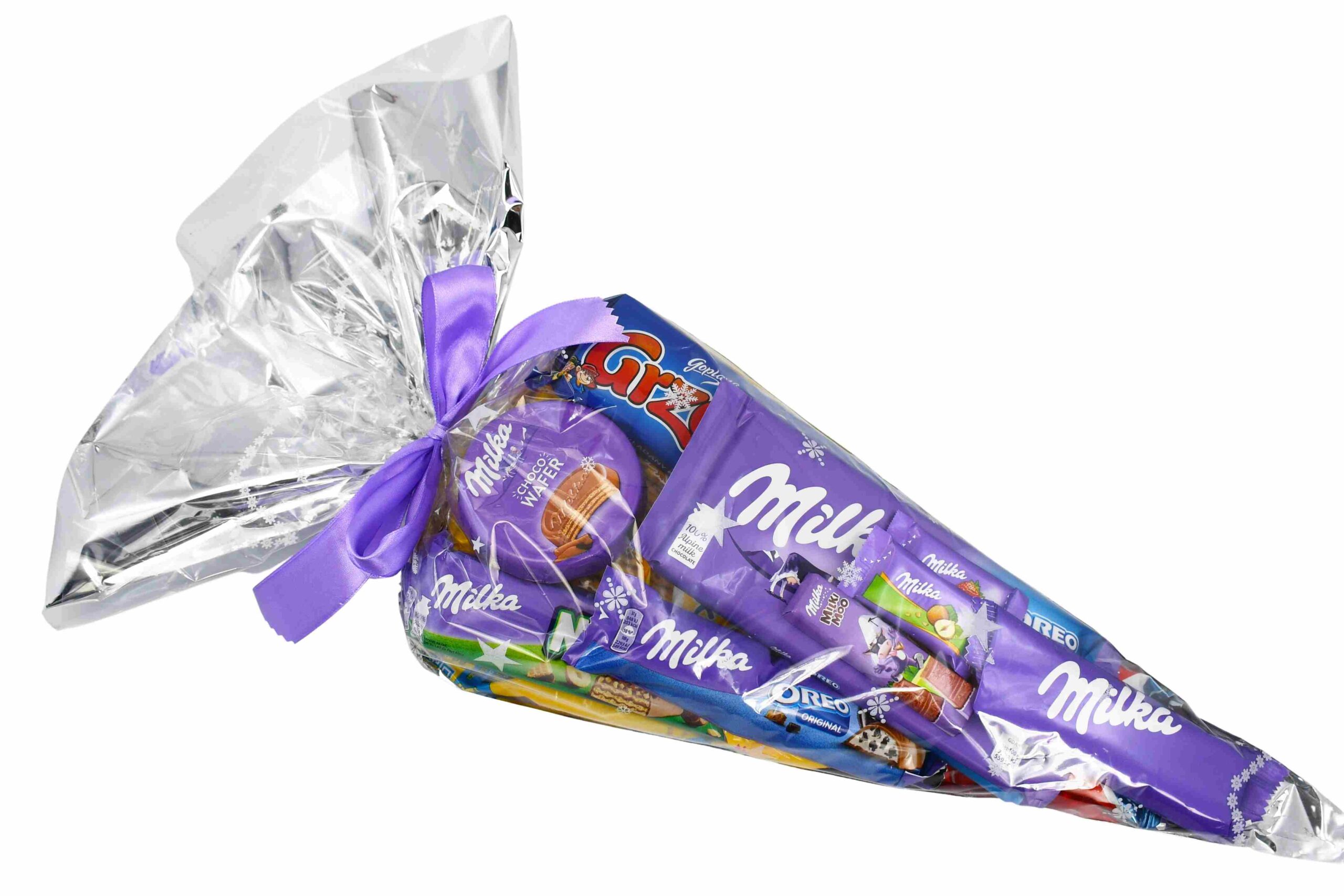 Mikołajowa paczka Milka pod choinkę na prezent na Mikołajki