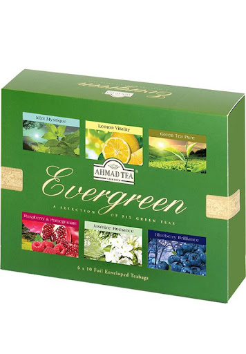Herbata zielona Ahmad Tea Evegreen zestaw herbat 60 szt 120g