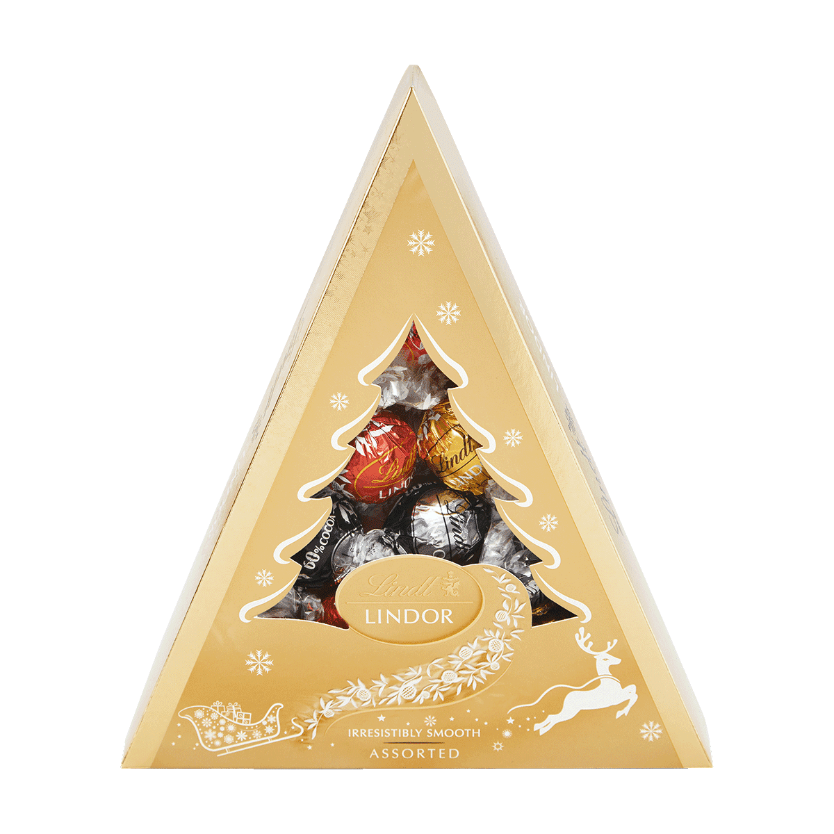 Praliny Lindt Lindor Assorted choinka na Święta 125g
