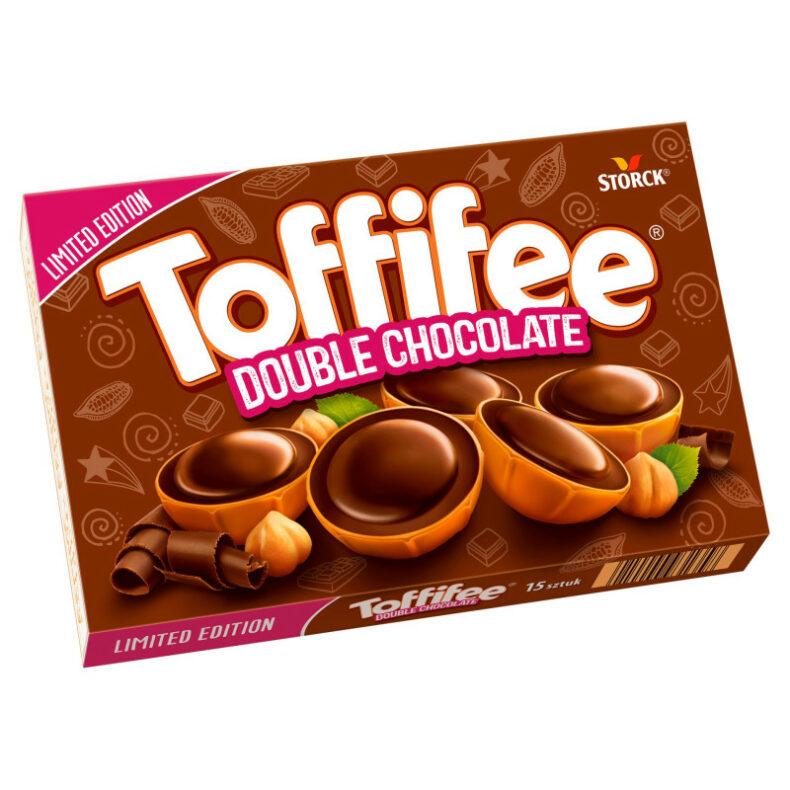 Toffifee Double Chocolate czekoladowe orzech 125g