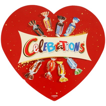 Cukierki Celebrations serce Walentynki 215g