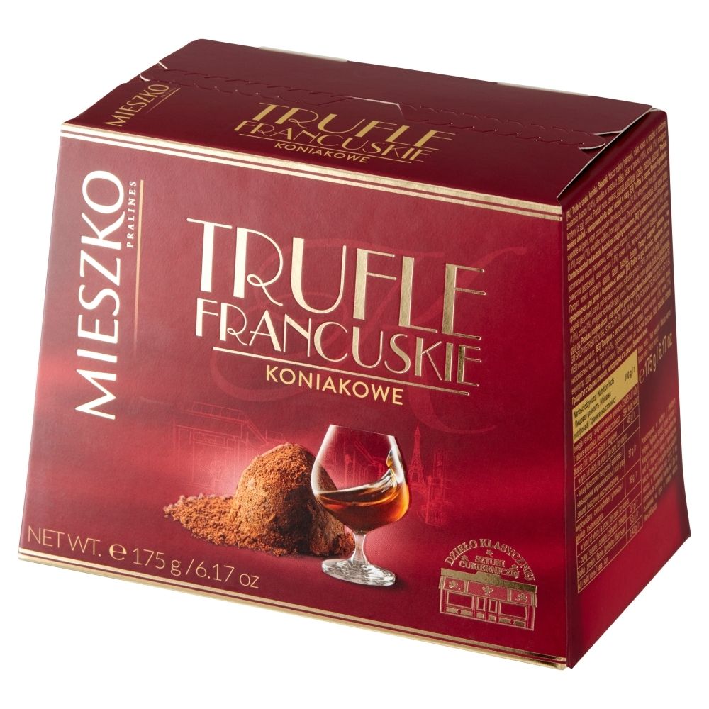 Mieszko trufle francuskie koniakowe 175g