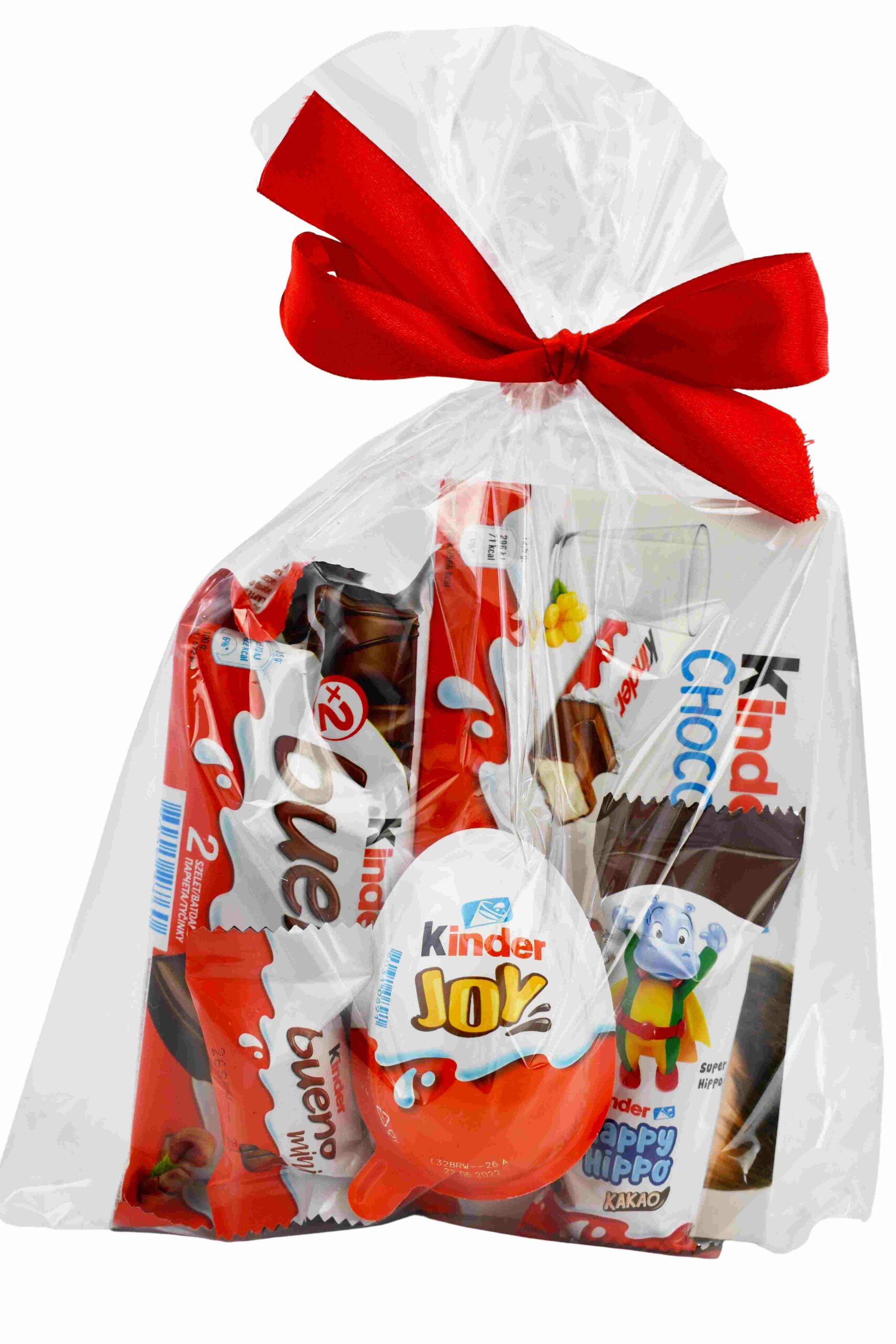 Zestaw prezentowy Kinder na urodziny paczka na prezent