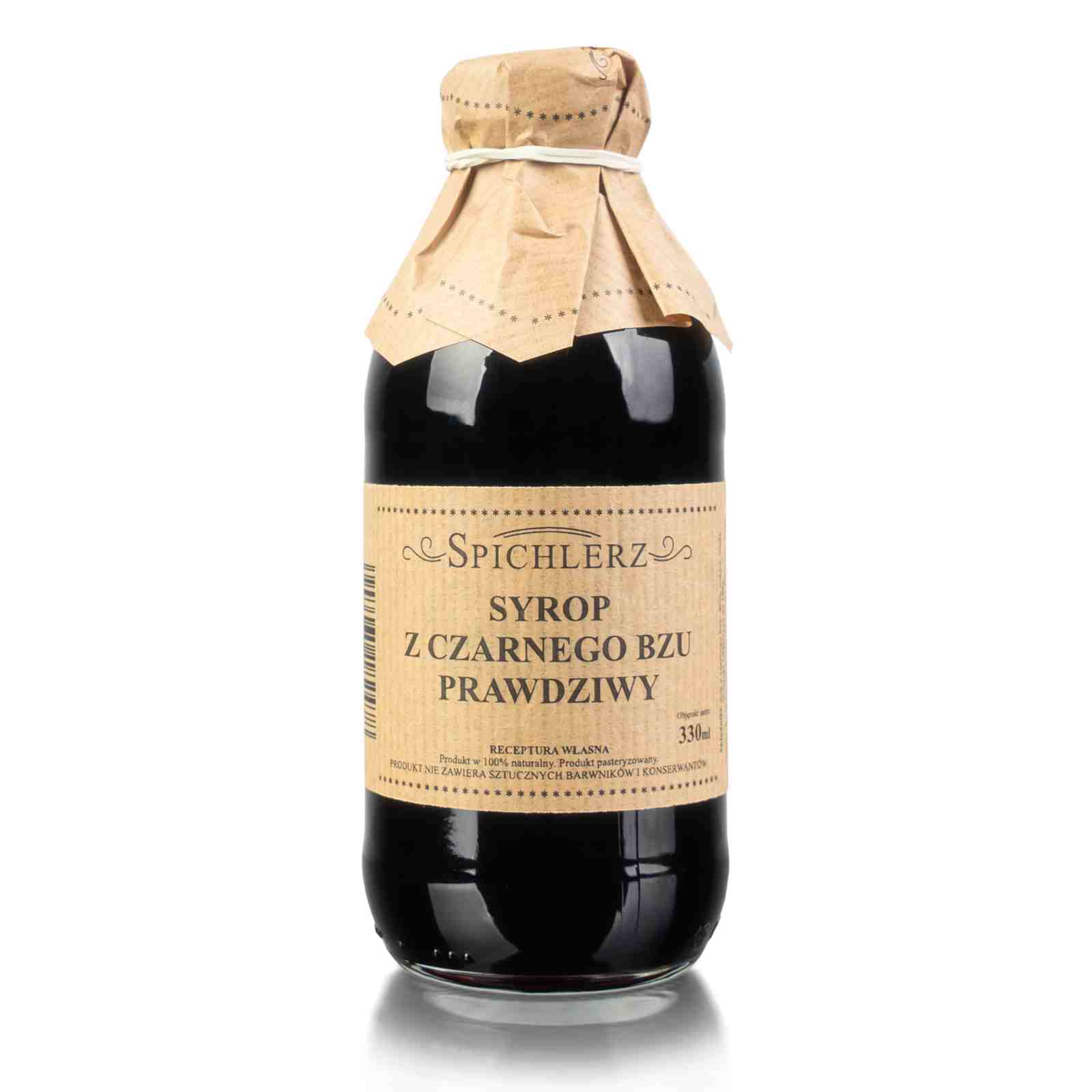 Naturalny syrop z owocu czarnego bzu Spichlerz 330ml