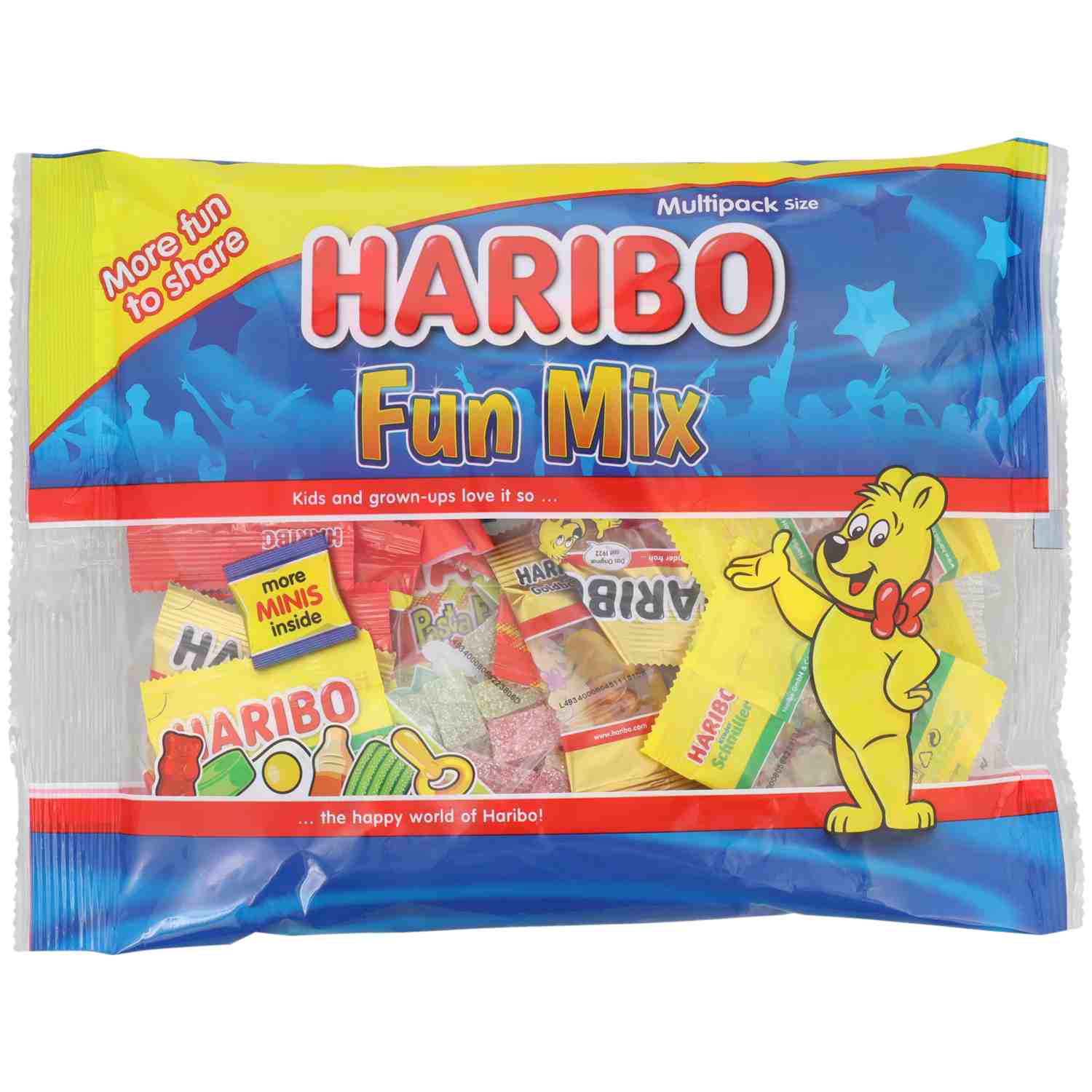Żelki owocowe Haribo Fun Mix 21szt Mini 350g
