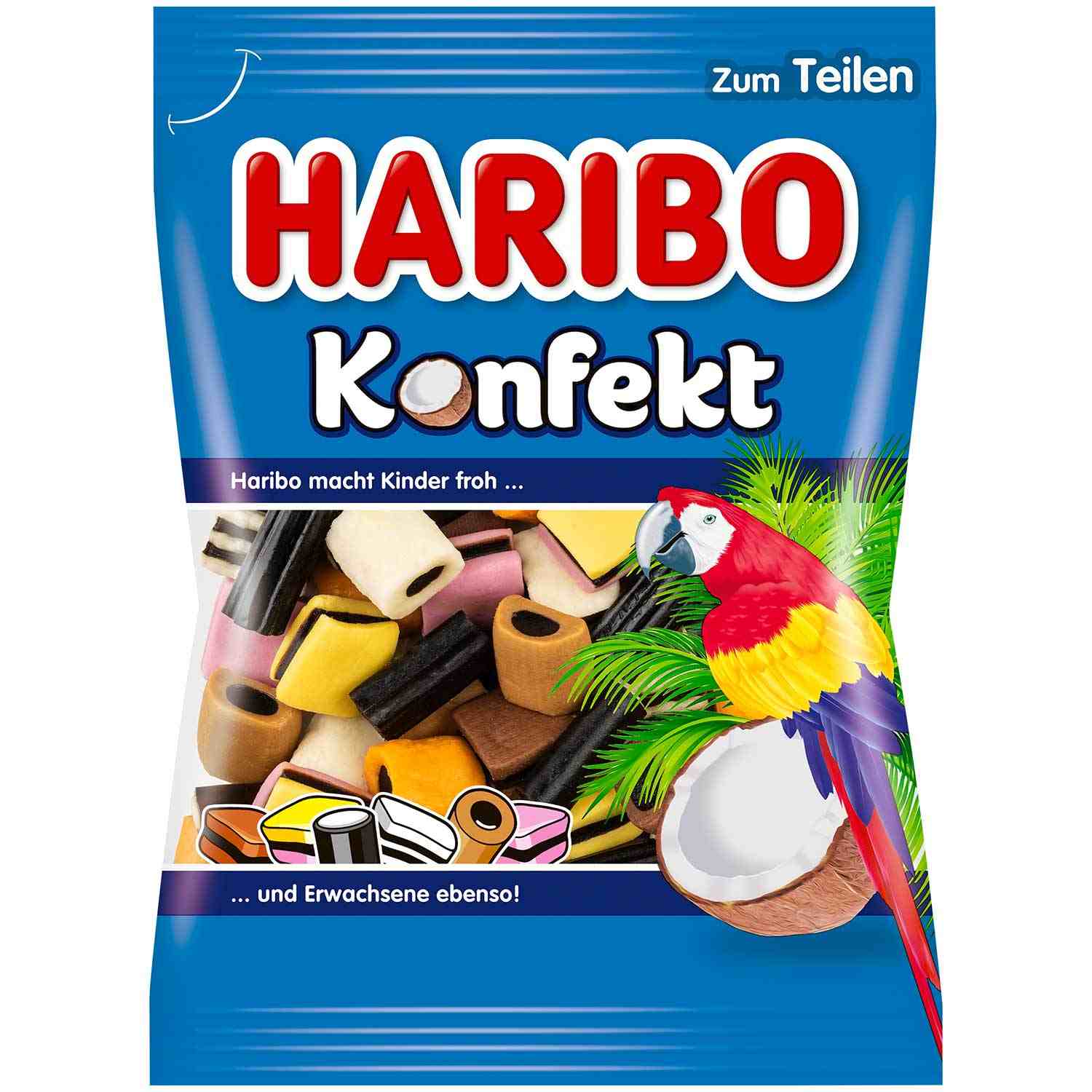 Żelki Haribo Konfekt z lukrecją lukrecja 200g DE