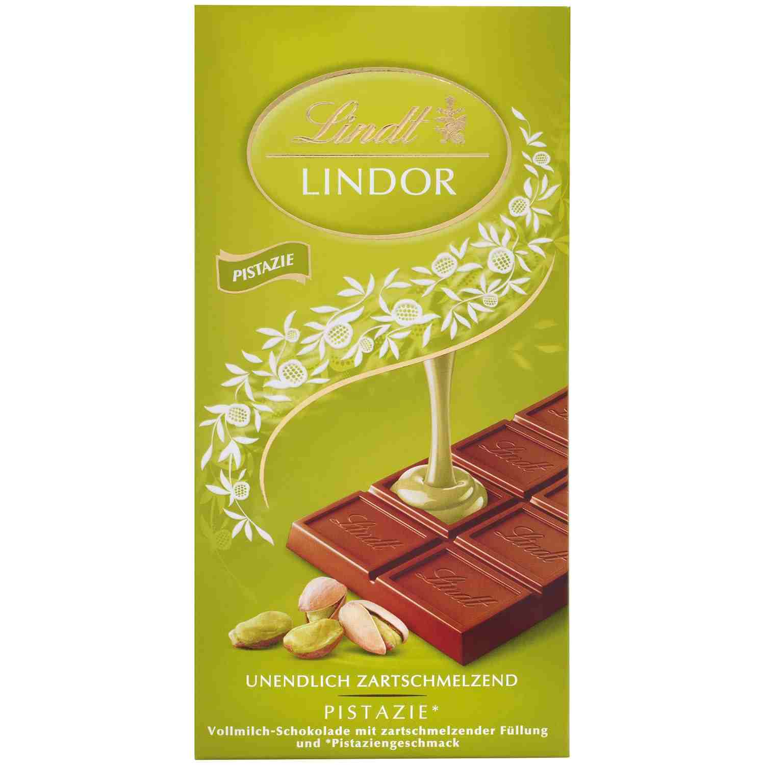 Czekolada pistacja Lindt Lindor Pistachio 100g DE