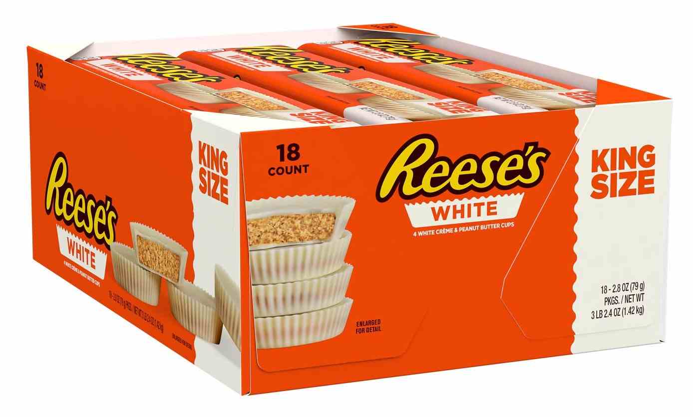 Ciastka masło orzechowe Reese's White 18szt x 79g