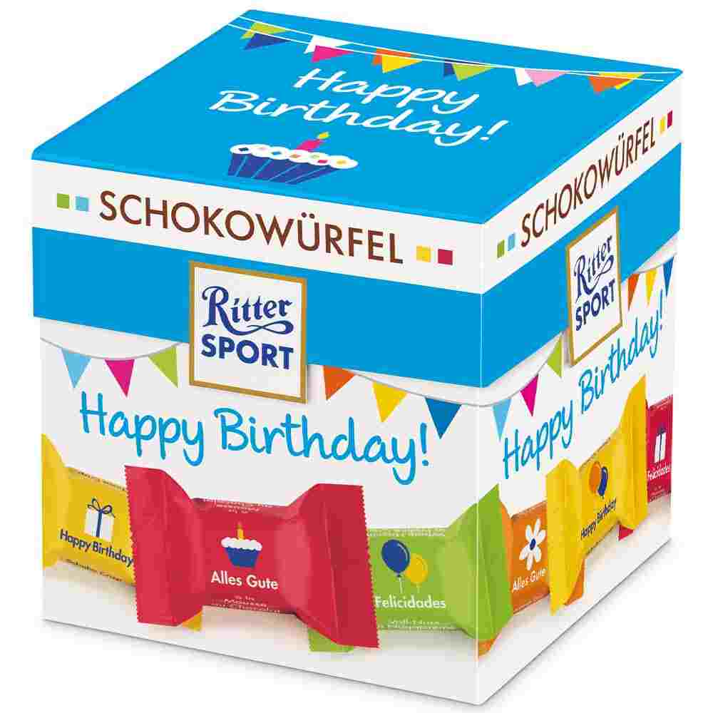 Czekoladki mix smaków Ritter Sport 22szt 176g z Niemiec