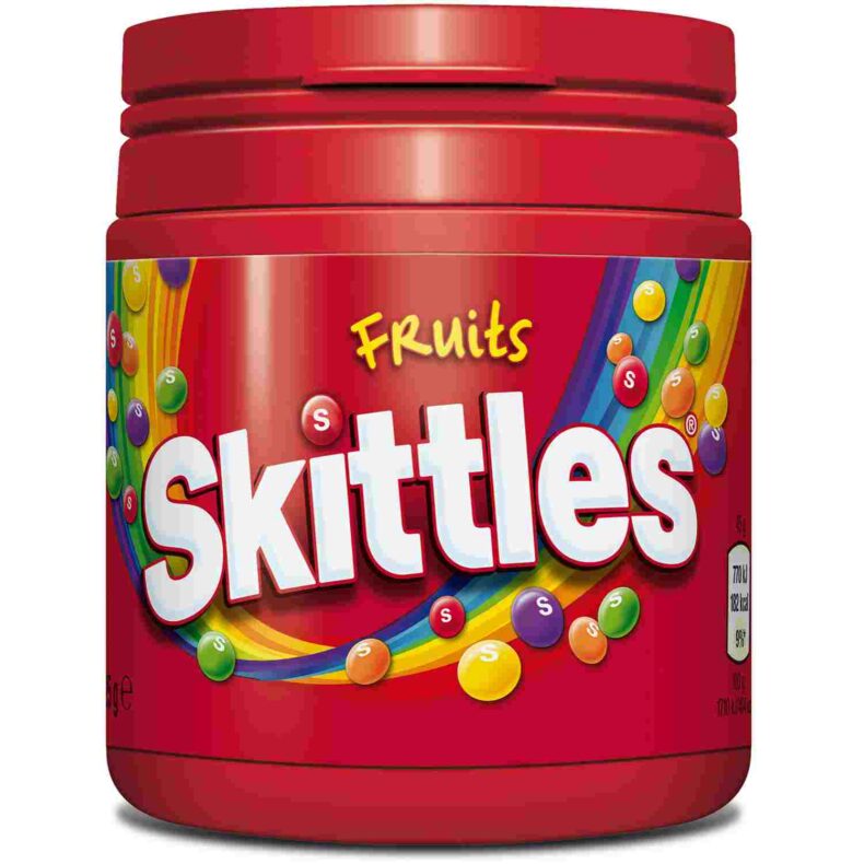 Cukierki draże Skittles Fruits 125g z USA