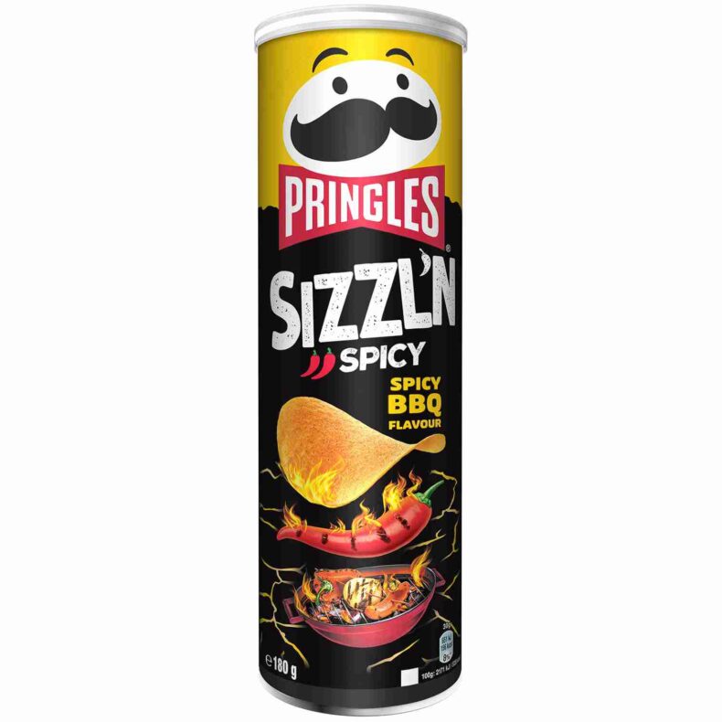Chipsy pikantne Pringles Sizzl'n Spicy BBQ 180g