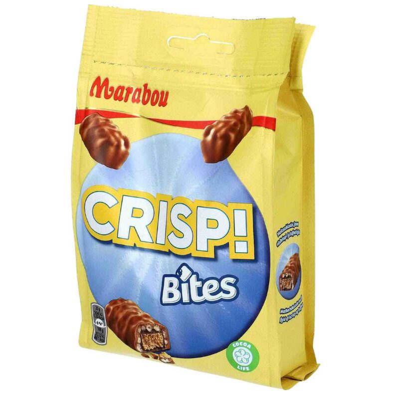 Ciastka czekoladki Marabou Crisp Bites 140g z Szwecji