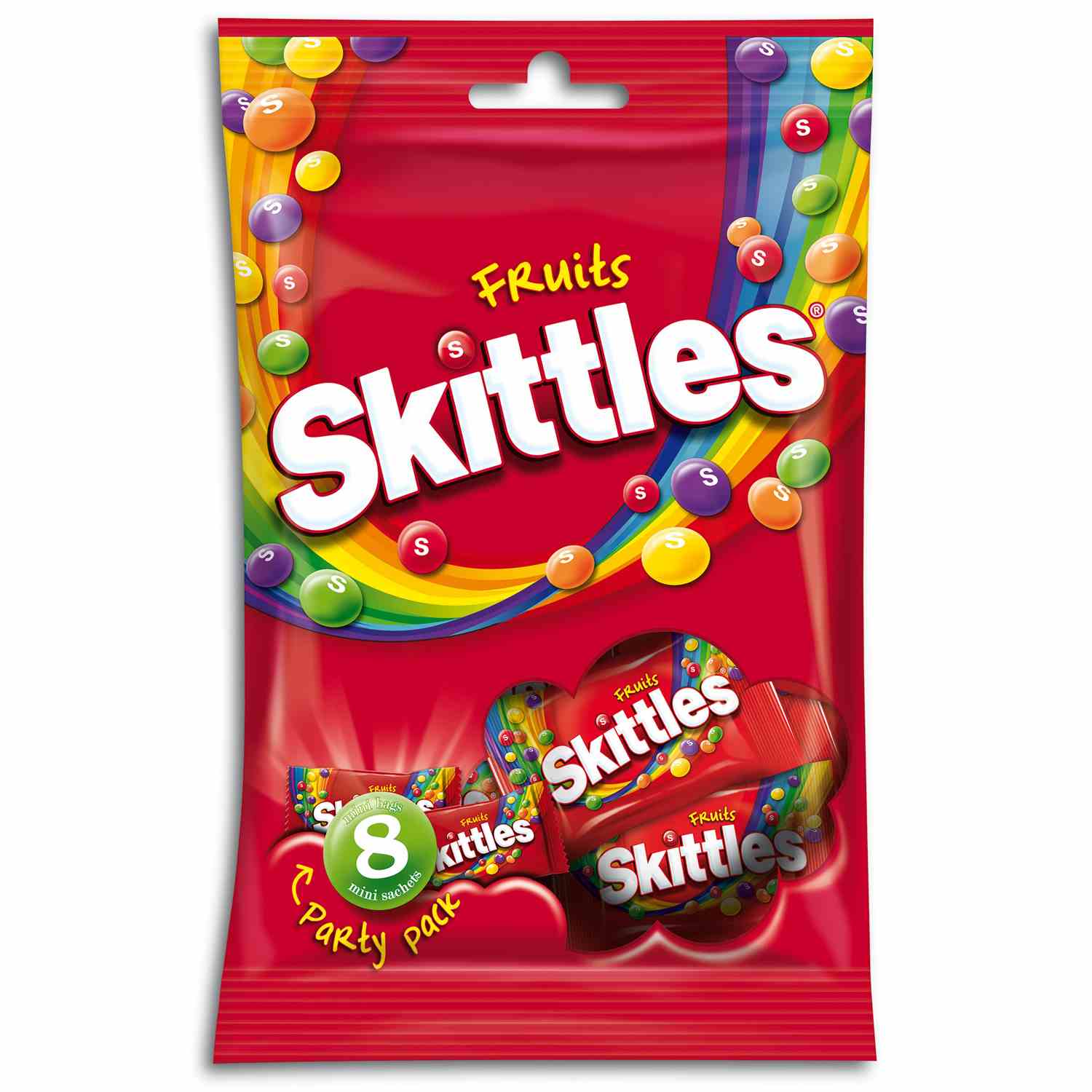 Cukierki owocowe Skittles mini paczki 26g x 8 szt z USA