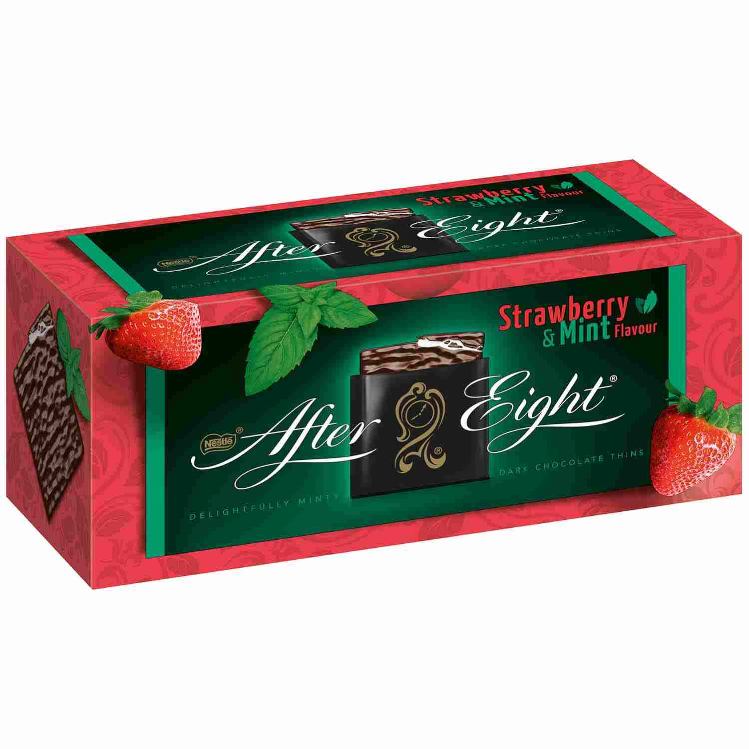 Miętowe czekoladki After Eight truskawka 200g z Niemiec