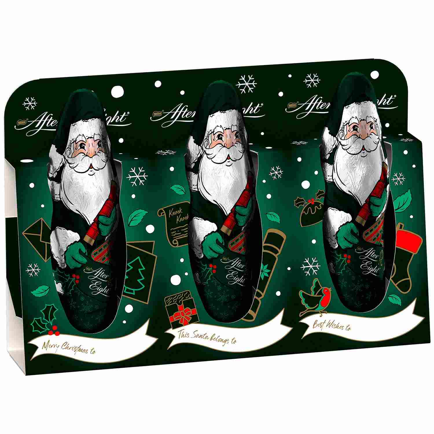 Czekoladowy Mikołaj After Eight 20g x 3 szt Święta z Niemiec