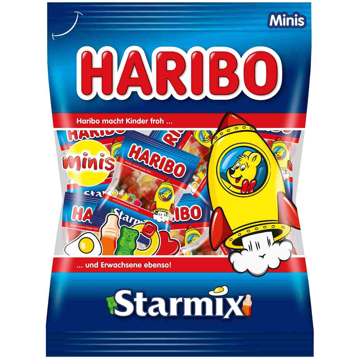 Owocowe mini żelki Haribo Starmix 250g z Niemiec